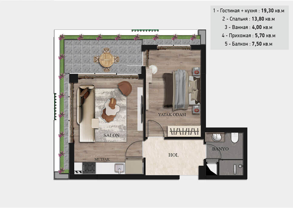 apartment plan